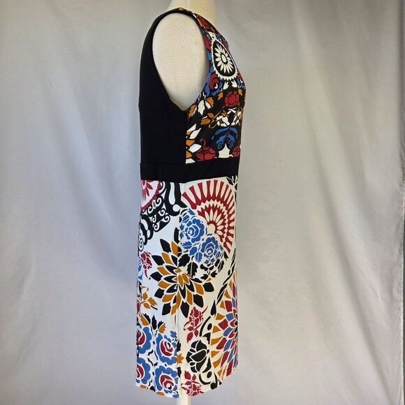Desigual Vest Bianca Sleeveless Multicolor Floral Print Dress XL - Picture 12 of 16